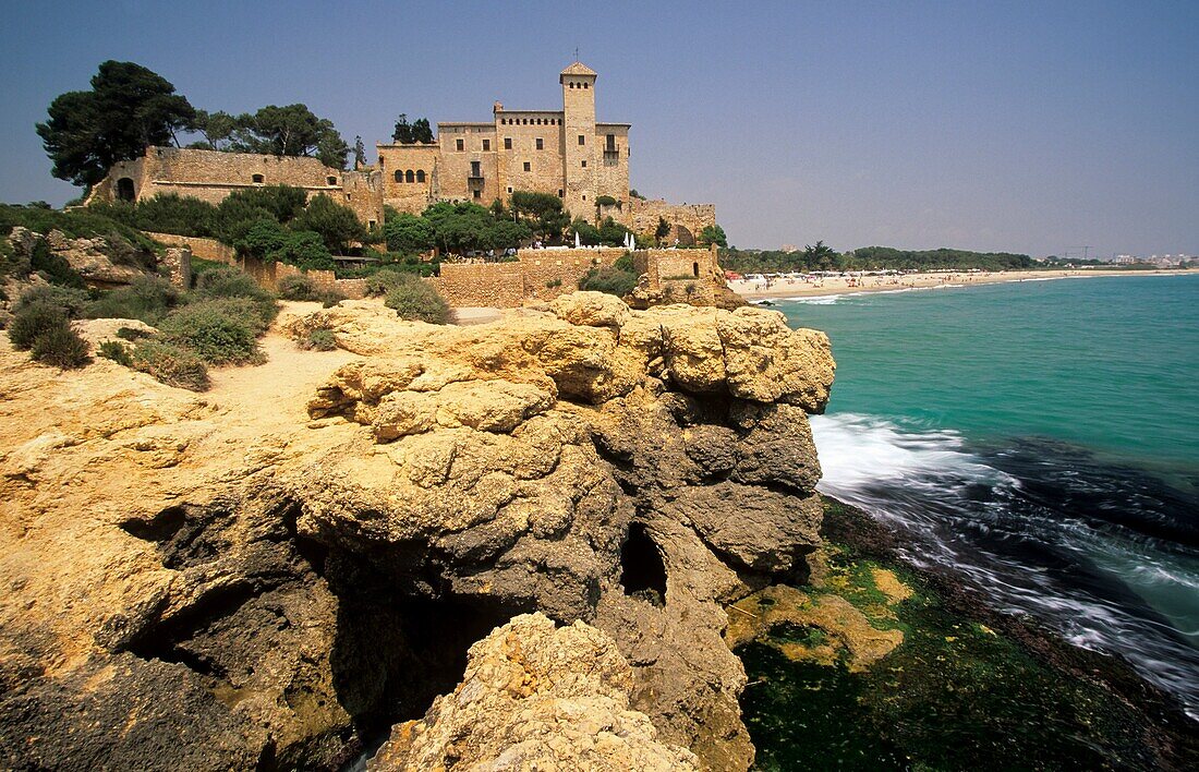 Castle of Tamarit, Altafulla, Tarragones, Tarragona, Spain