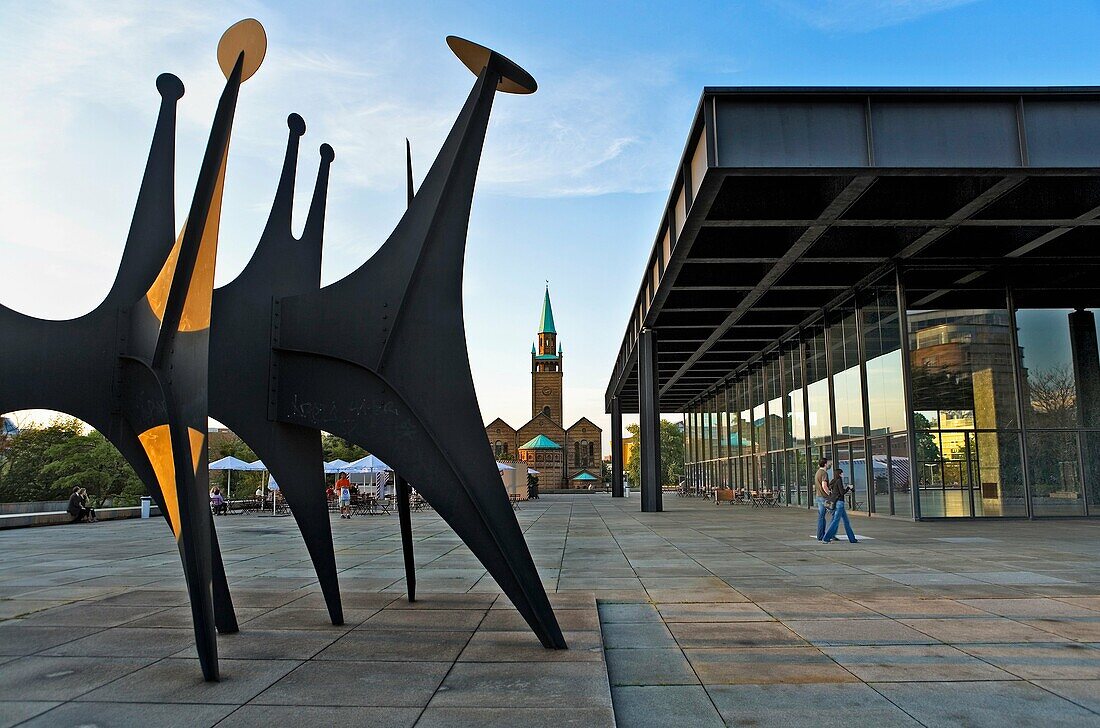 Kulturforum Neue Nationalgalerie Mies van der Rohe Berlin Germany