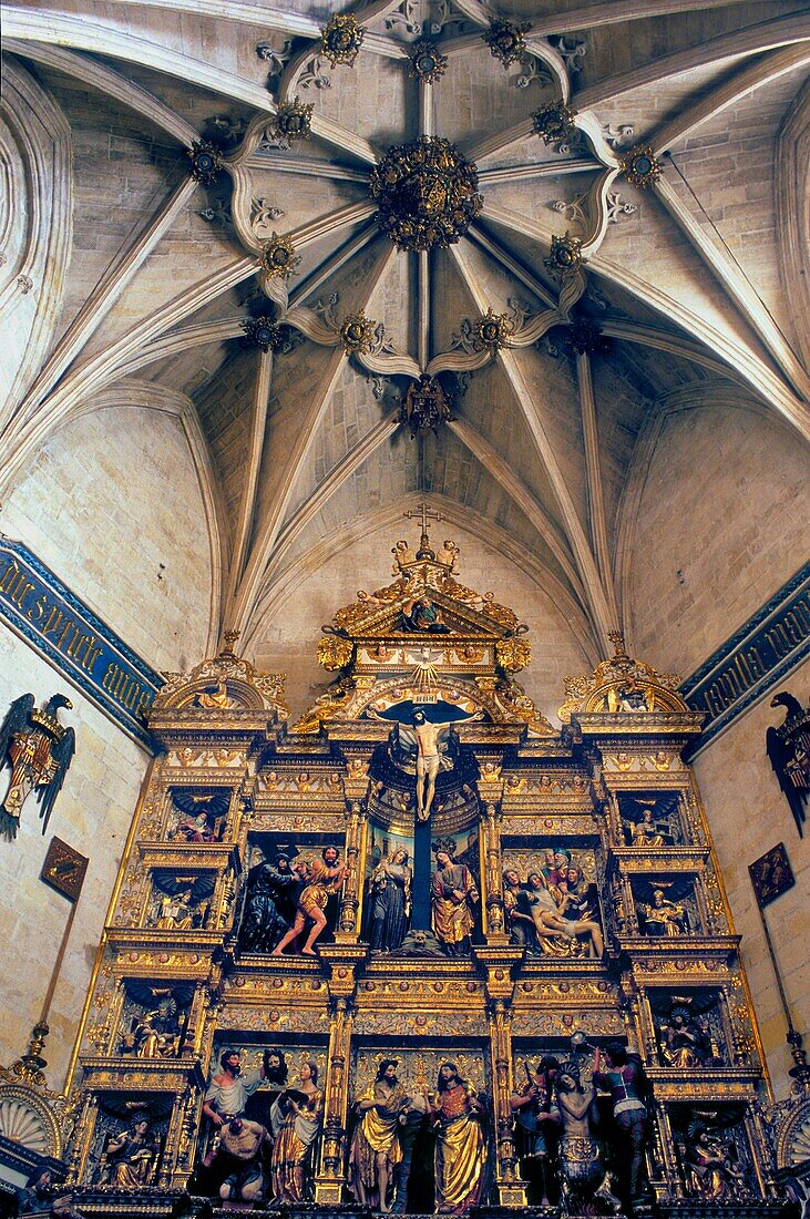 Royal Chapel of the cathedral Altar mayor higher altarpiece 16th century Granada Andalucia, Spain