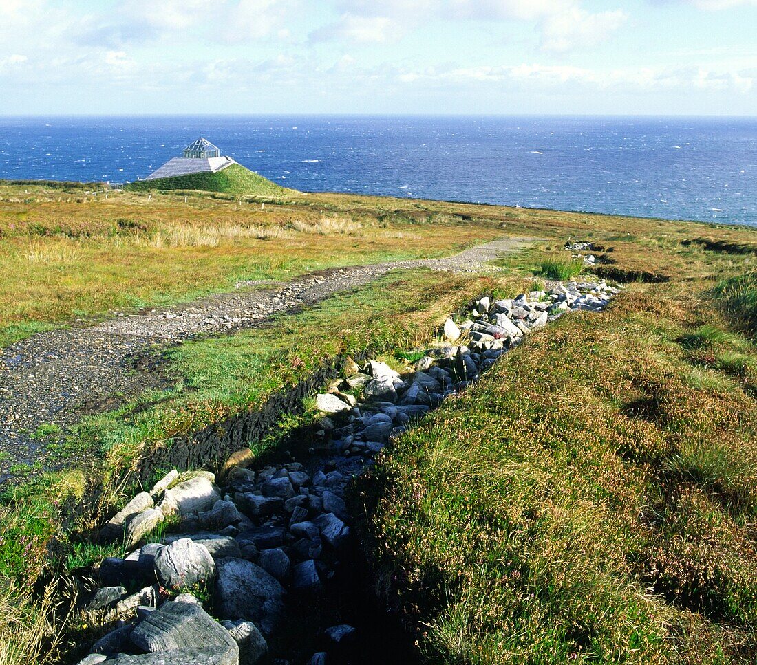 Neolithic field walls excavated from peat at Ceide Fields, Co Mayo, Ireland Earliest transition from hunter gatherer to farmer