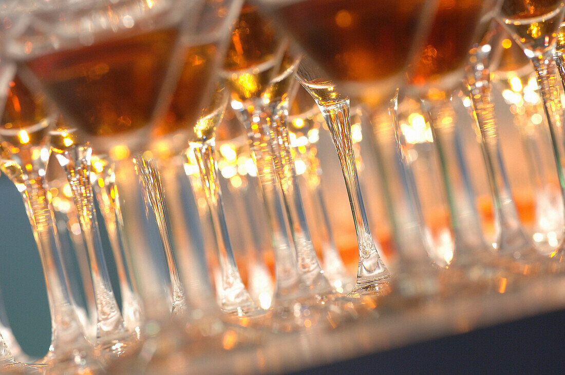 Close up of cocktails in glasses, Abstract, Specials