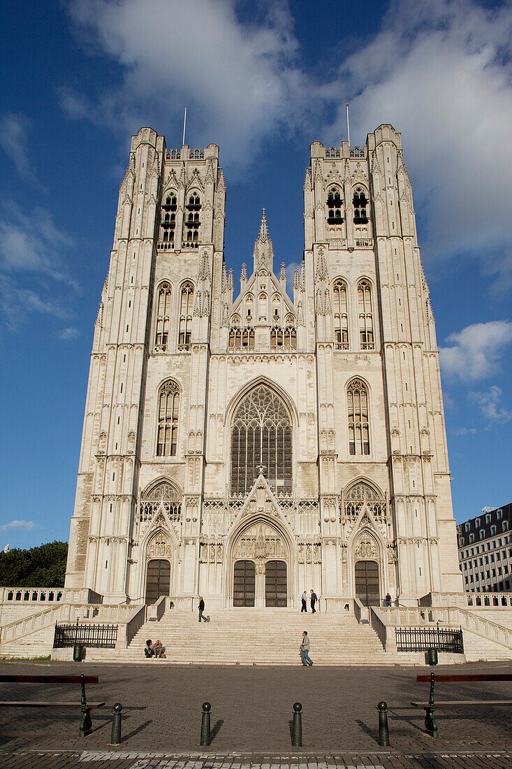Cathedral of Saint Michael and St Gudula, Brussels, Flanders, Belgium