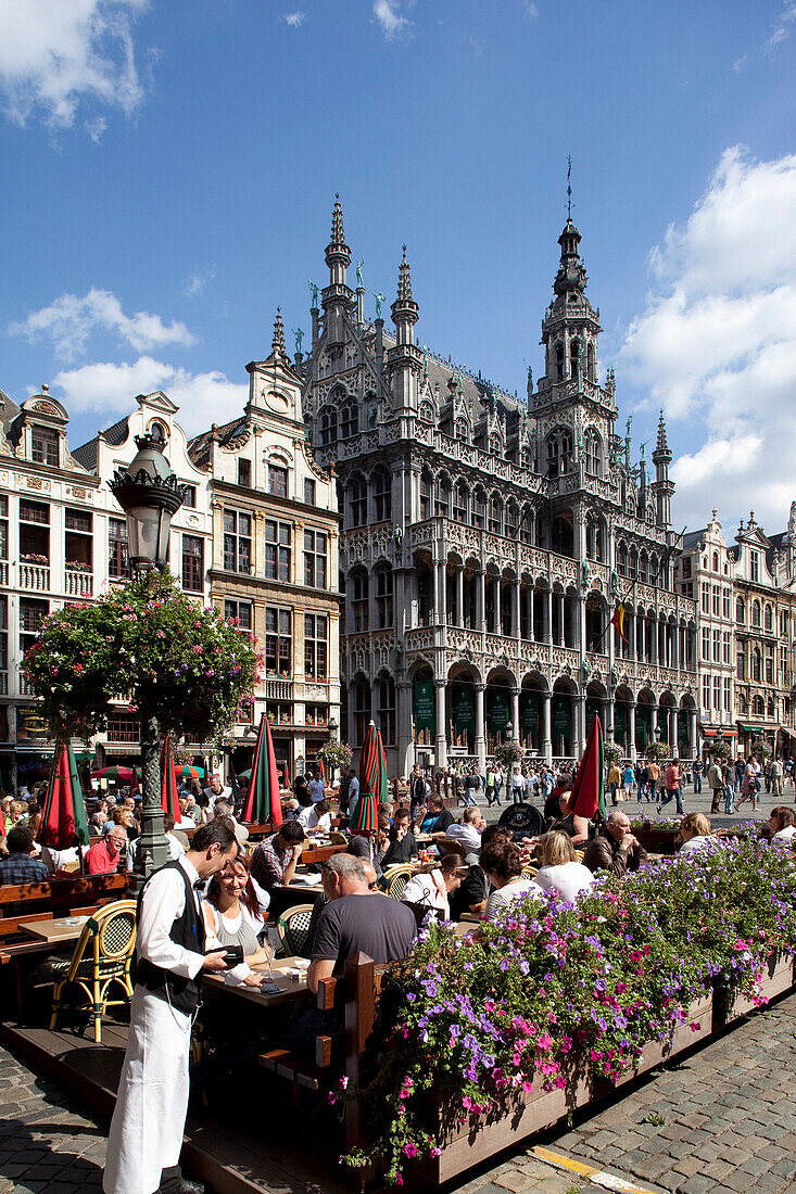 Grand Place - Brussels City Museum and restaurant, Brussels, Flanders, Belgium