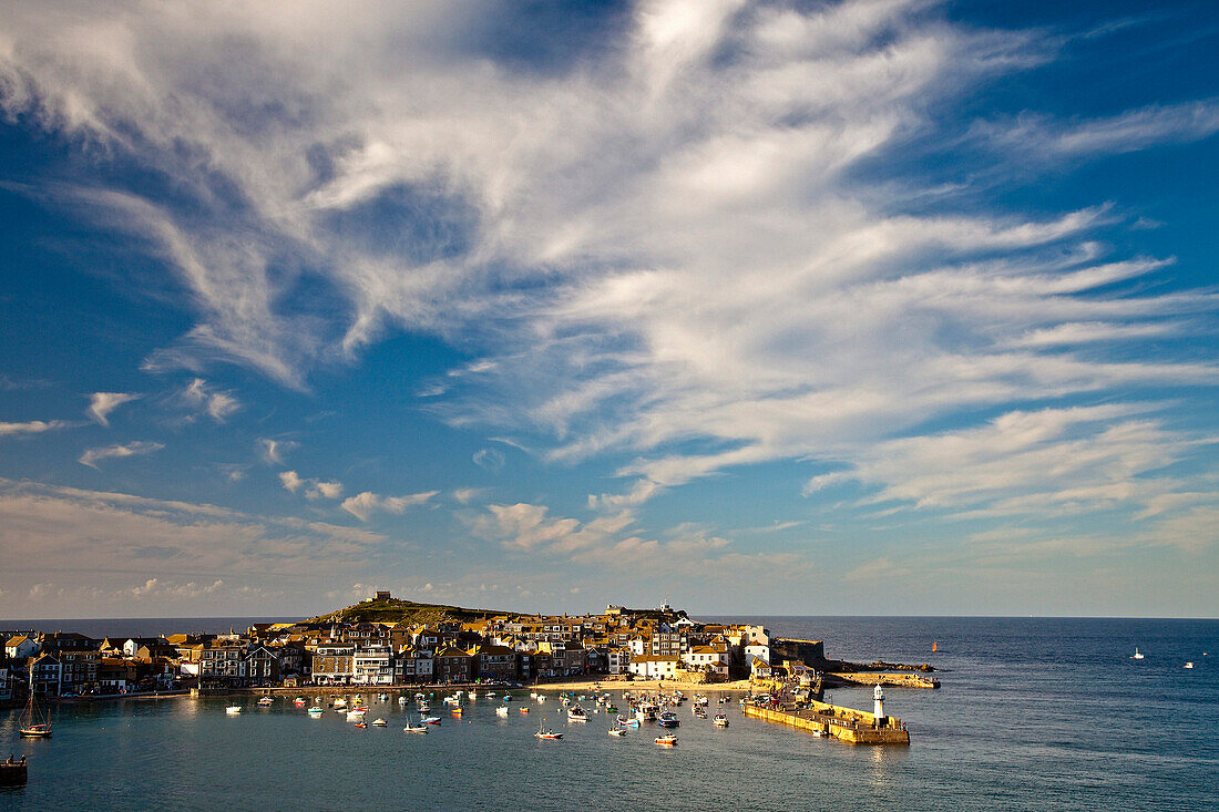 St Ives Harbour, Cornwall, South West England, St Ives, Cornwall, UK - England