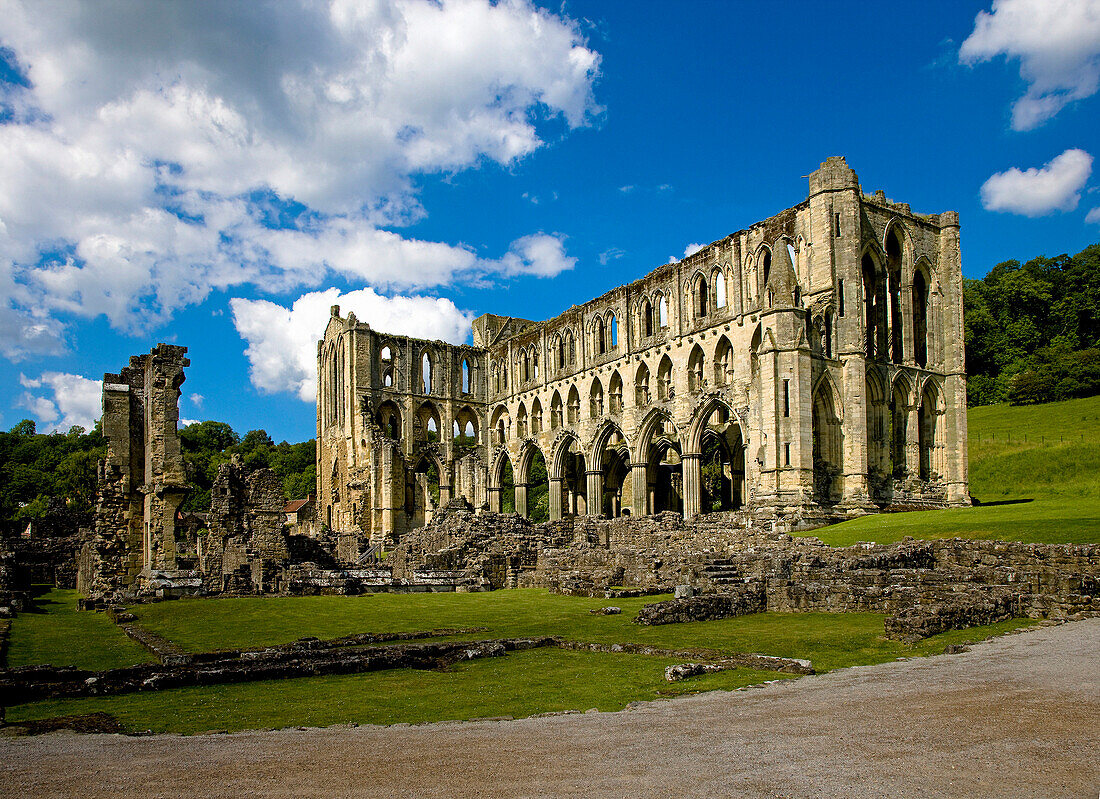 Rievaulx Abbey, Ryedale, Yorkshire, UK - England