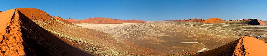 From the Top of a Sand Dune, Namibia