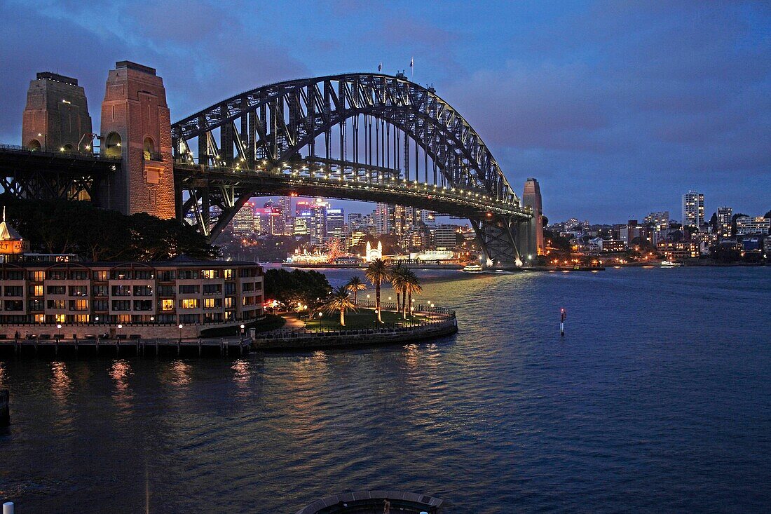 Sydney Harbour Bridge in Sydney, New South Wales, Australia