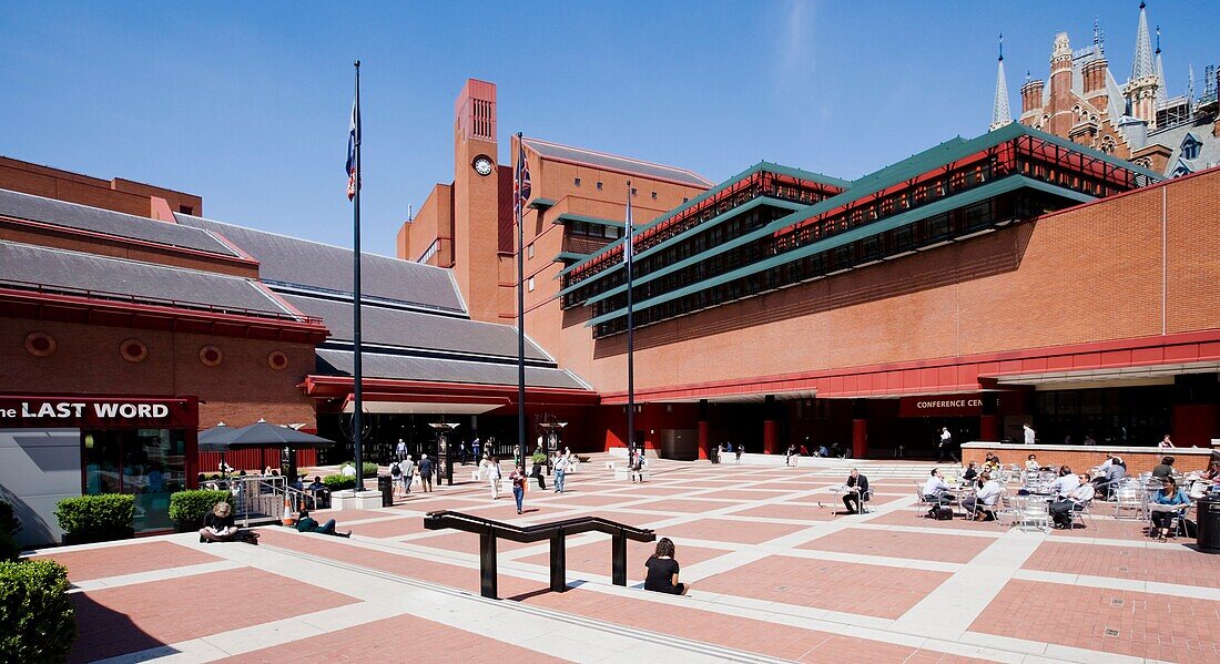 British Library, St. Pancras, London, England