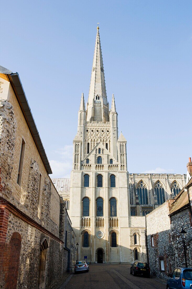 Norwich Cathedral, Norwich, Norfolk, England.