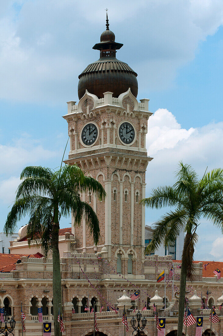 Blick auf das Sultan Abdul Samad Building, Kuala Lumpur, Malaysia, Asien