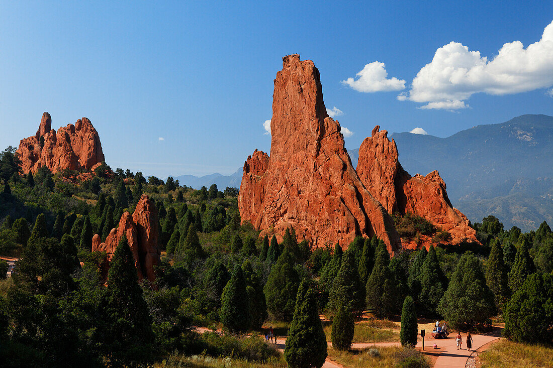 Garden of the Gods, Colorado Springs, Colorado, USA, Nordamerika, Amerika