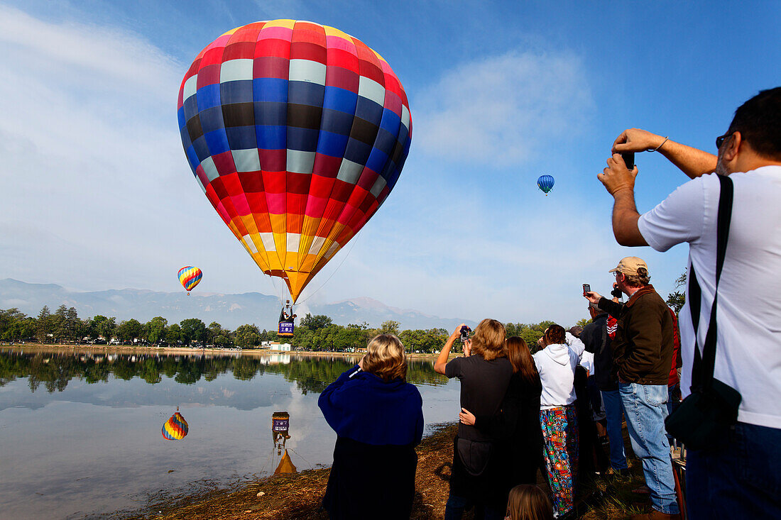 Jährliches Balloon Classic (September), Colorado Springs, Colorado, USA, Nordamerika, Amerika