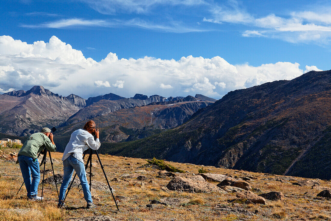 Rocky Mountain Nationalpark, Rocky Mountain, Milner Pass, Colorado, USA, Nordamerika, Amerika