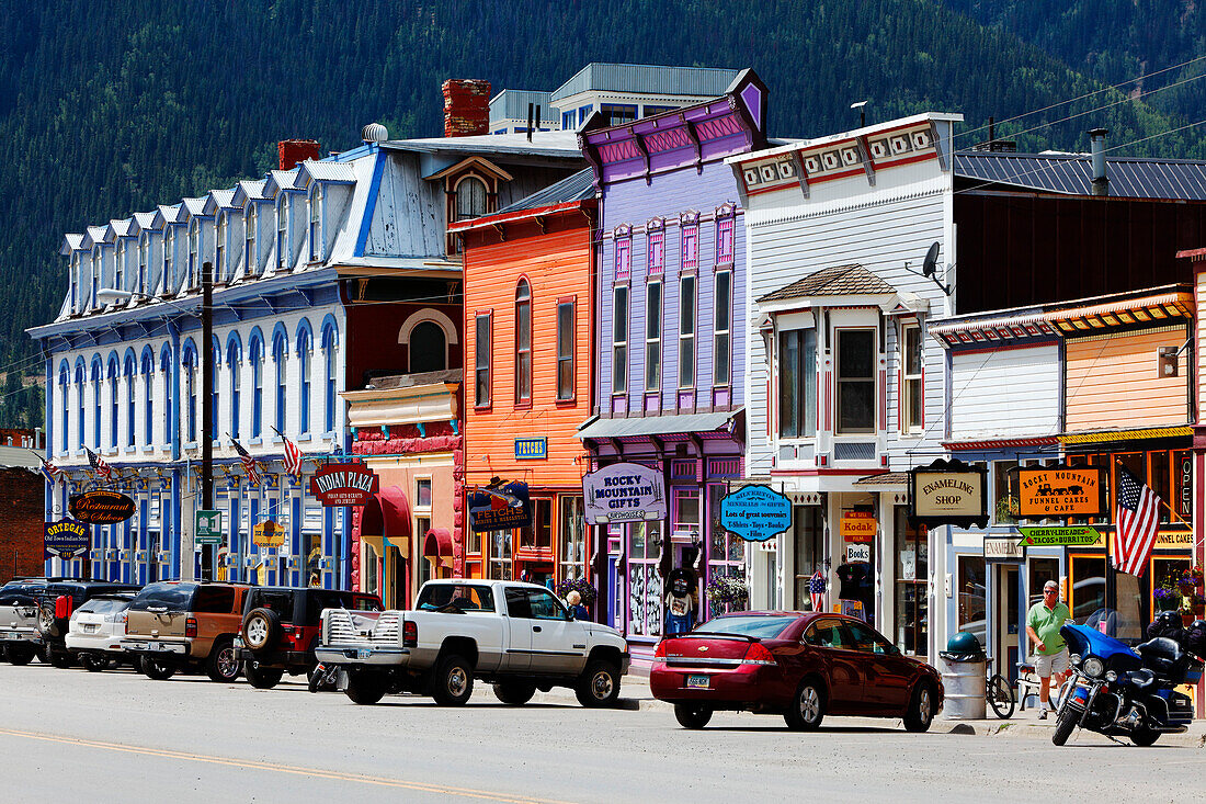 Hauptsraße, Silverton, Colorado, USA, Nordamerika, Amerika