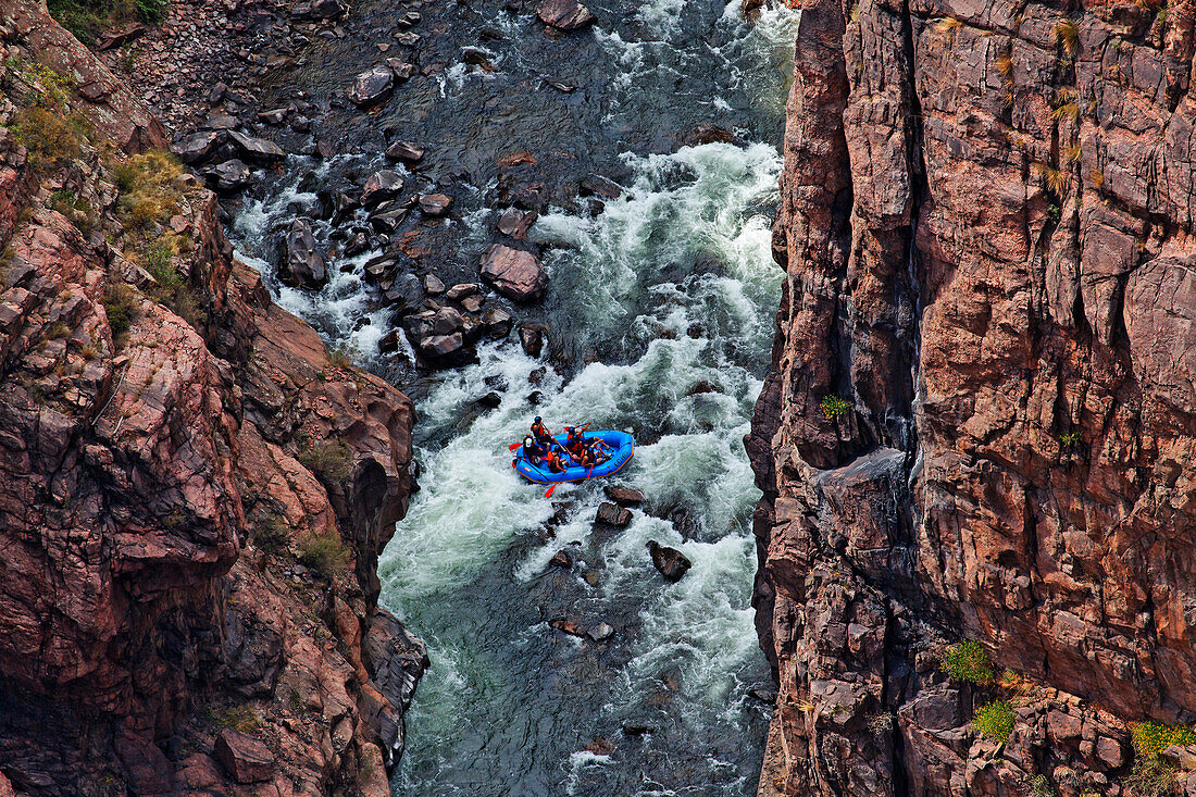 Canon City, Royal Gorge, Arkansas River, Rocky Mountains, Colorado, USA, Nordamerika, Amerika