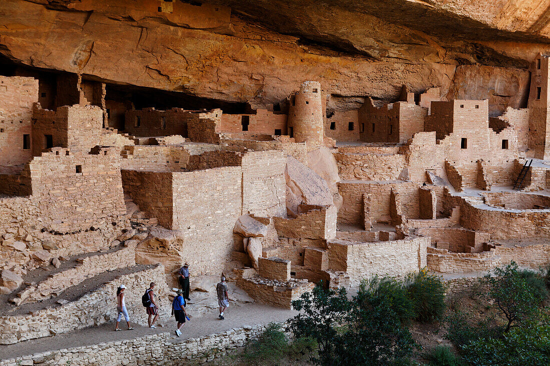 Cliff Palace im Mesa Verde National Park, Colordao, USA, Nordamerika, Amerika