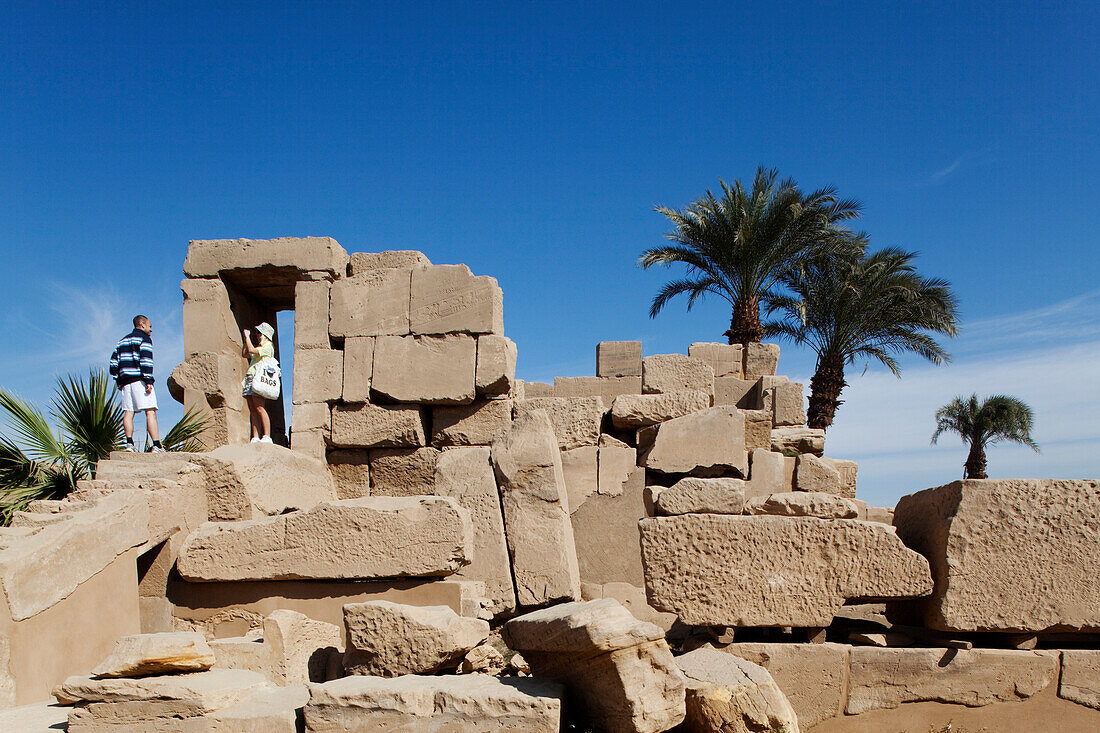 Precinct of Amun-Re, Karnak Temple Komplex, Luxor, ancient Thebes, Egypt, Africa
