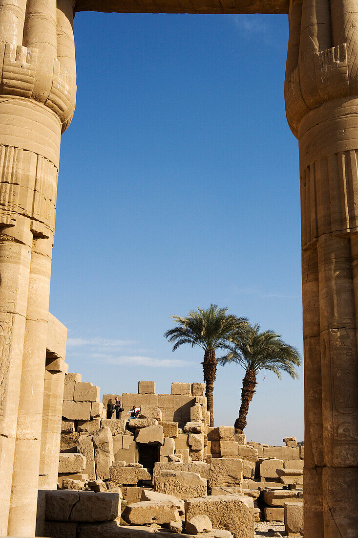Precinct of Amun-Re, Karnak Temple Komplex, Luxor, ancient Thebes, Egypt, Africa