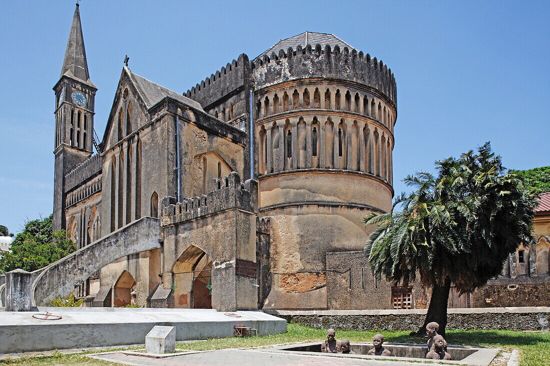 Angelican cathedral, Stonetown, Zanzibar City, Zanzibar, Tanzania, Africa