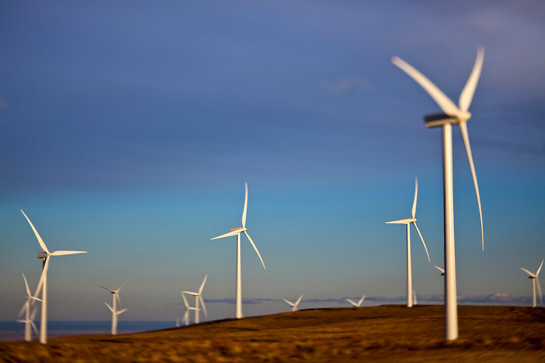 Wind Turbines, Ellensburg, WA, US