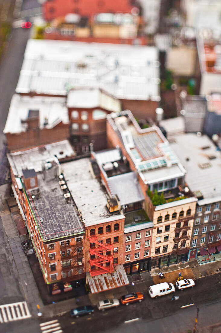 Old City Buildings, New York, New York, USA
