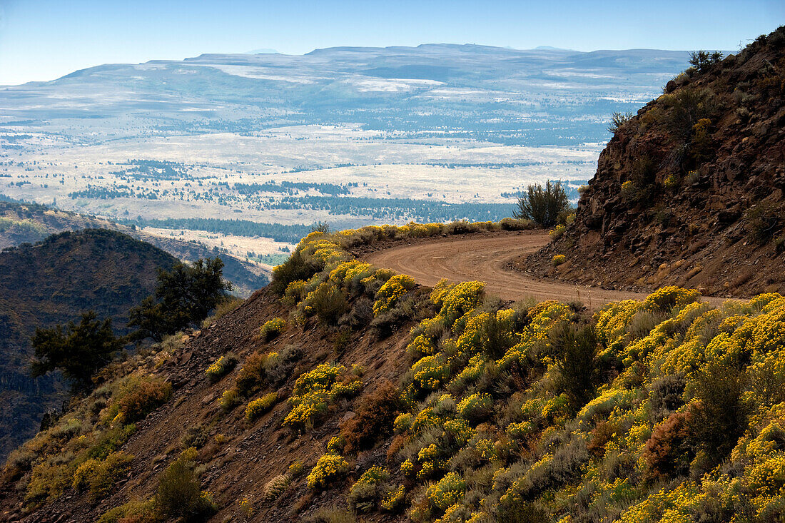 Rugged Mountain Road, Oregon, USA