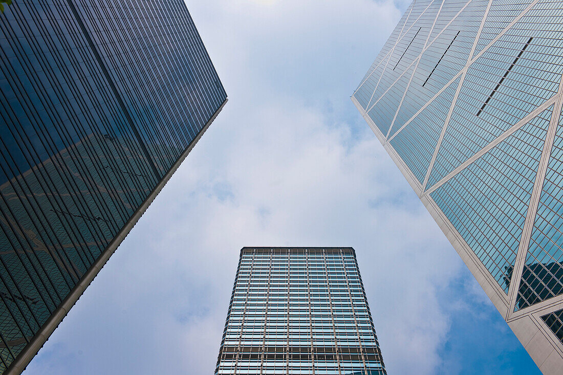 Skyscrapers, Hong Kong, China