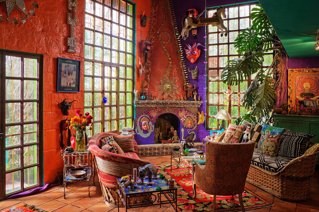 Artist's Sitting Room, San Miguel de Allende, Guanajuato, Mexico