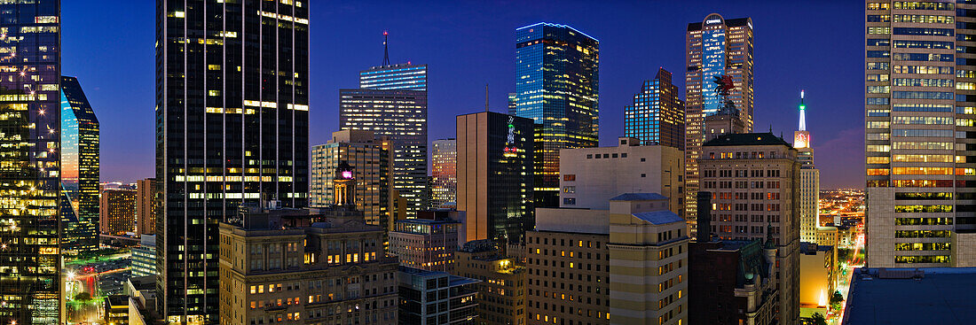 City Skyline, Dallas, Texas, USA