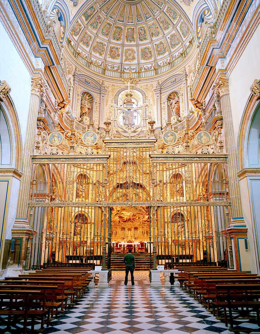 Kapelle Sacra Capilla del Salvador, innen, Plaza Vasquez de Molina, Úbeda, Andalusien, Spanien