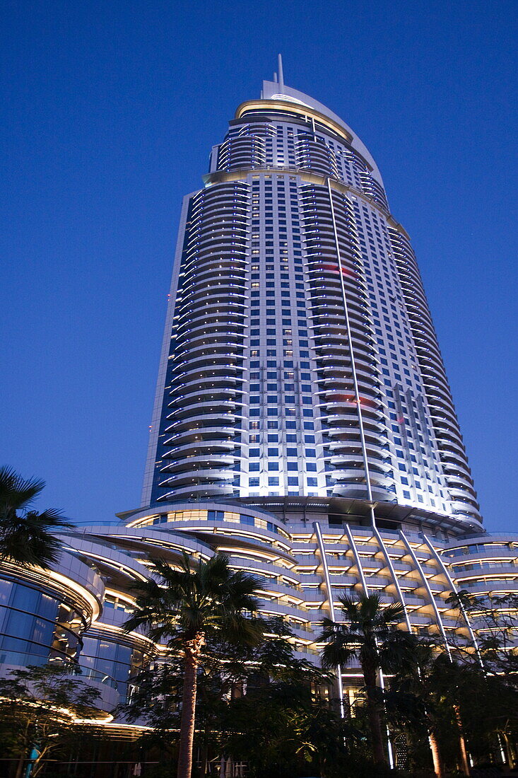 The Adress Five Star Hotel near Burj Khalifa near Dubai Mall, Dubai, United Arab Emirates, Arabian Peninsula, Middle East, Asia