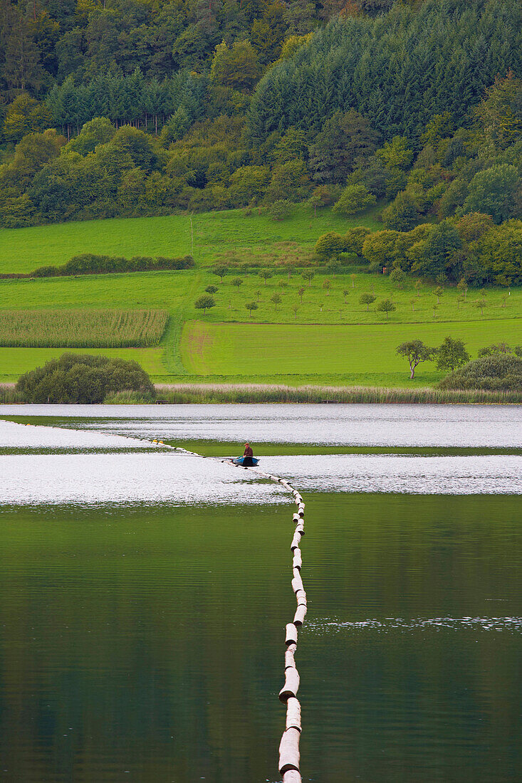 Meerfelder Maar, Eifel, Rheinland-Pfalz, Deutschland, Europa