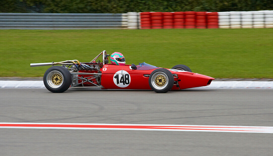 International Oldtimer Festival,  Formel Autos of Earl Berghe v. Trips Division 1, Nürburgring, Eifel, Rhineland-Palatinate, Germany, Europe