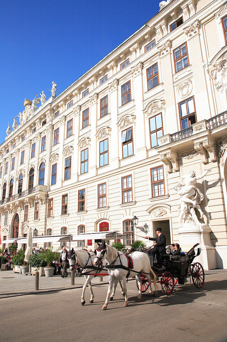 Fiaker - horse and carriage, Vienna, Austria