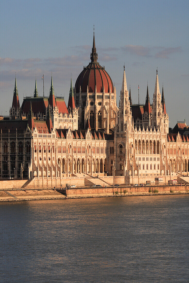 Parliament and River Danube, Budapest, Hungary
