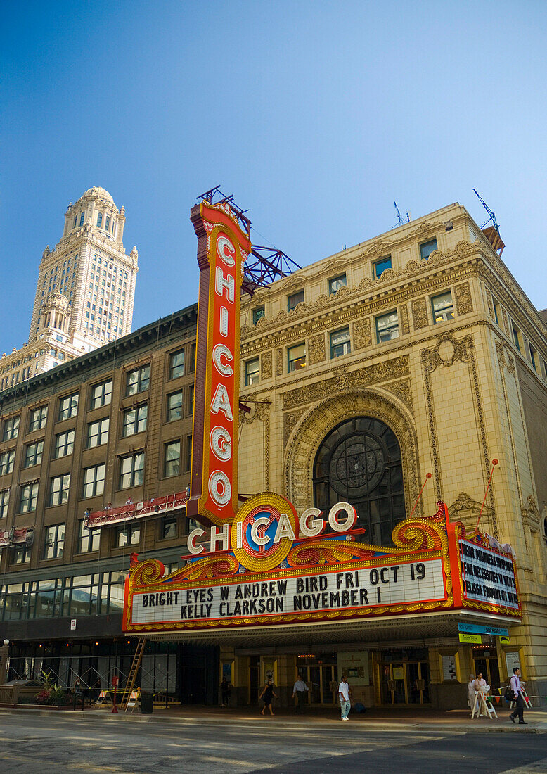 Chicago Theater, Chicago, Illinois, USA