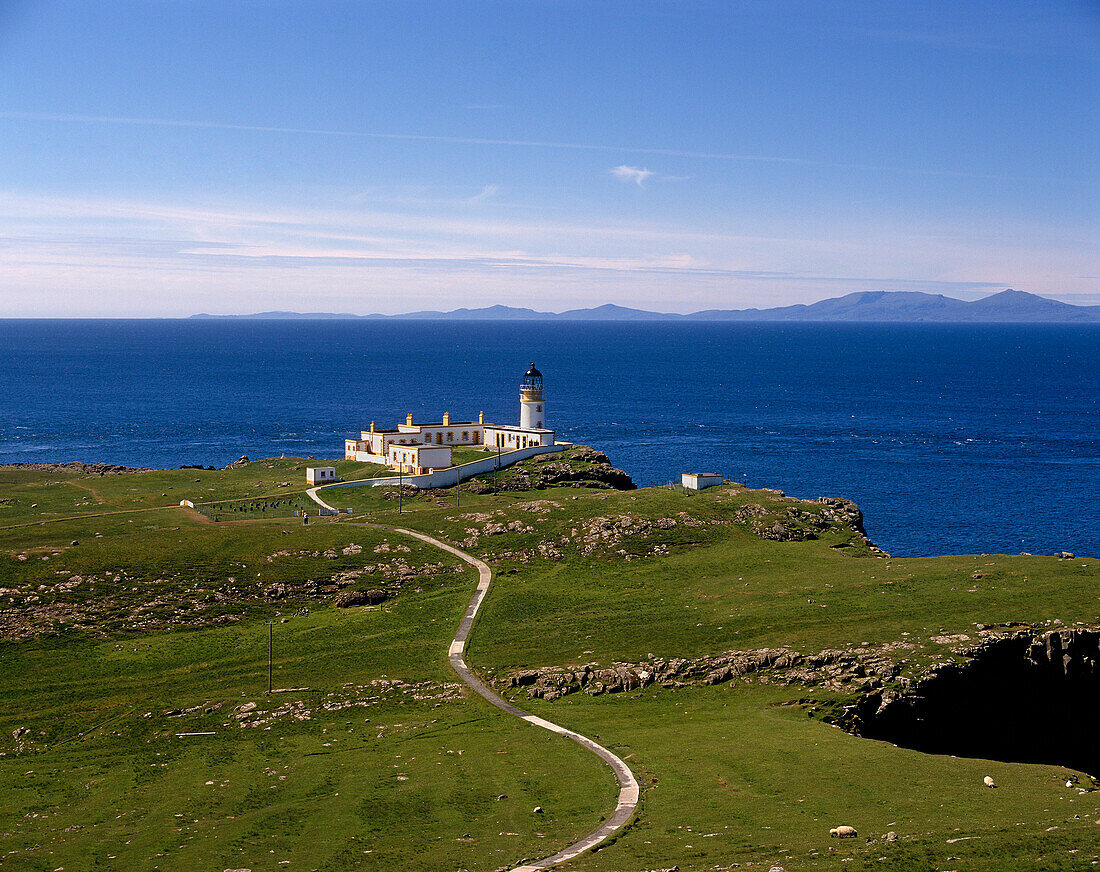 Neist Point Lighthouse, Isle of Skye, Highland, UK - Scotland