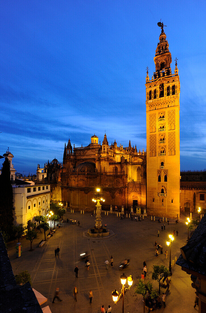 Kathedrale, la Giraglia, Sevilla, Provinz Sevilla, Andalusien, Spanien, Mediterrane Länder