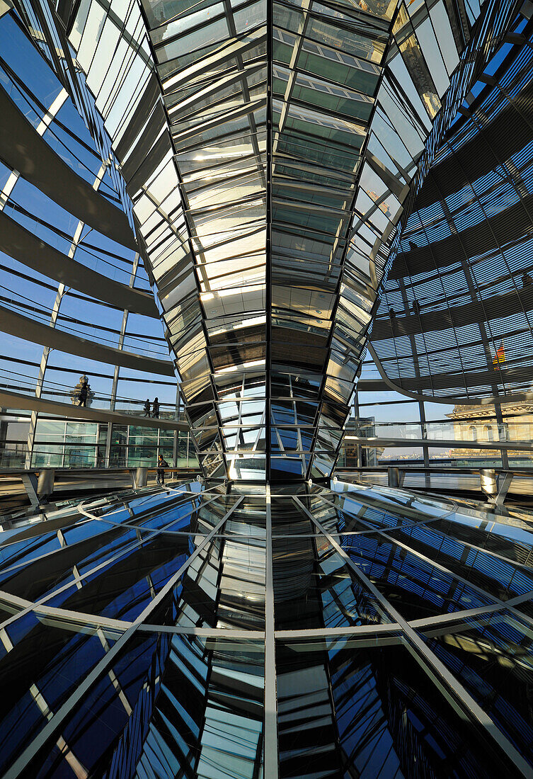 Reichstagskuppel, Reichstagsgebäude, Berlin, Deutschland