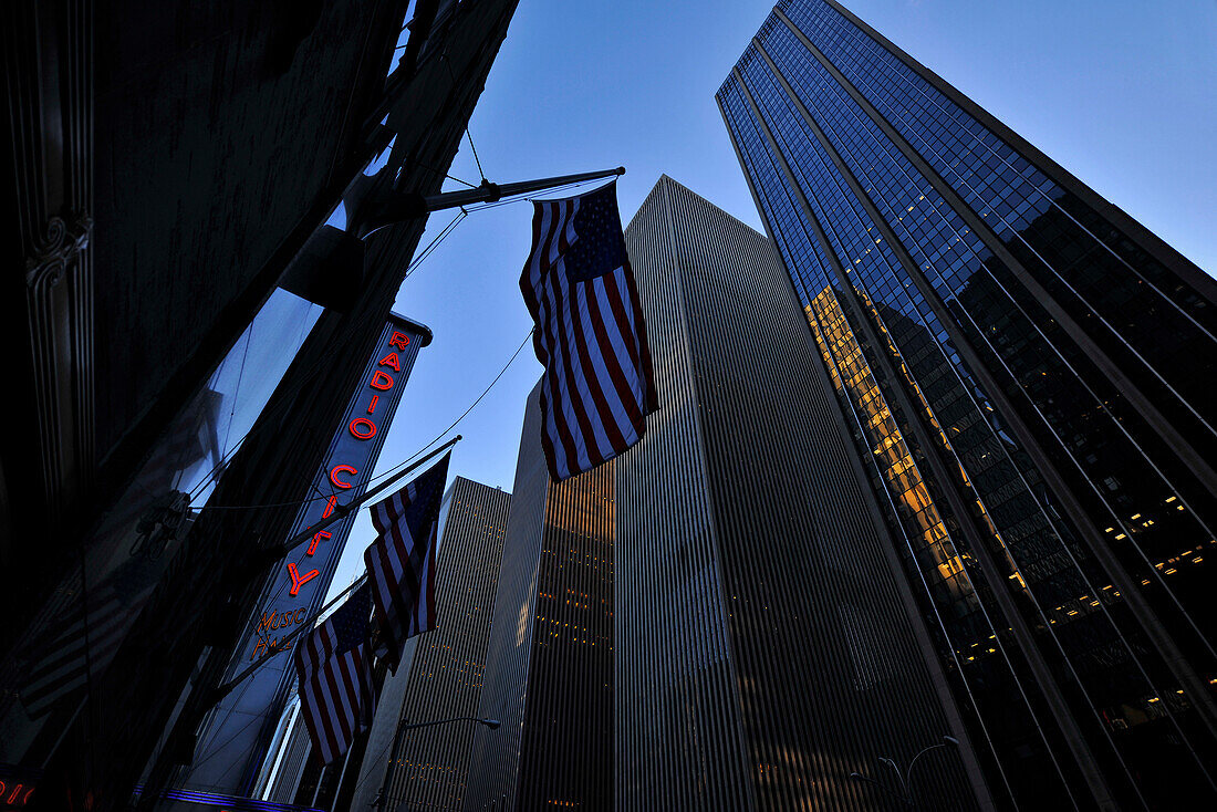 Radio City, Highrise, New York City, New York, USA, North America, America