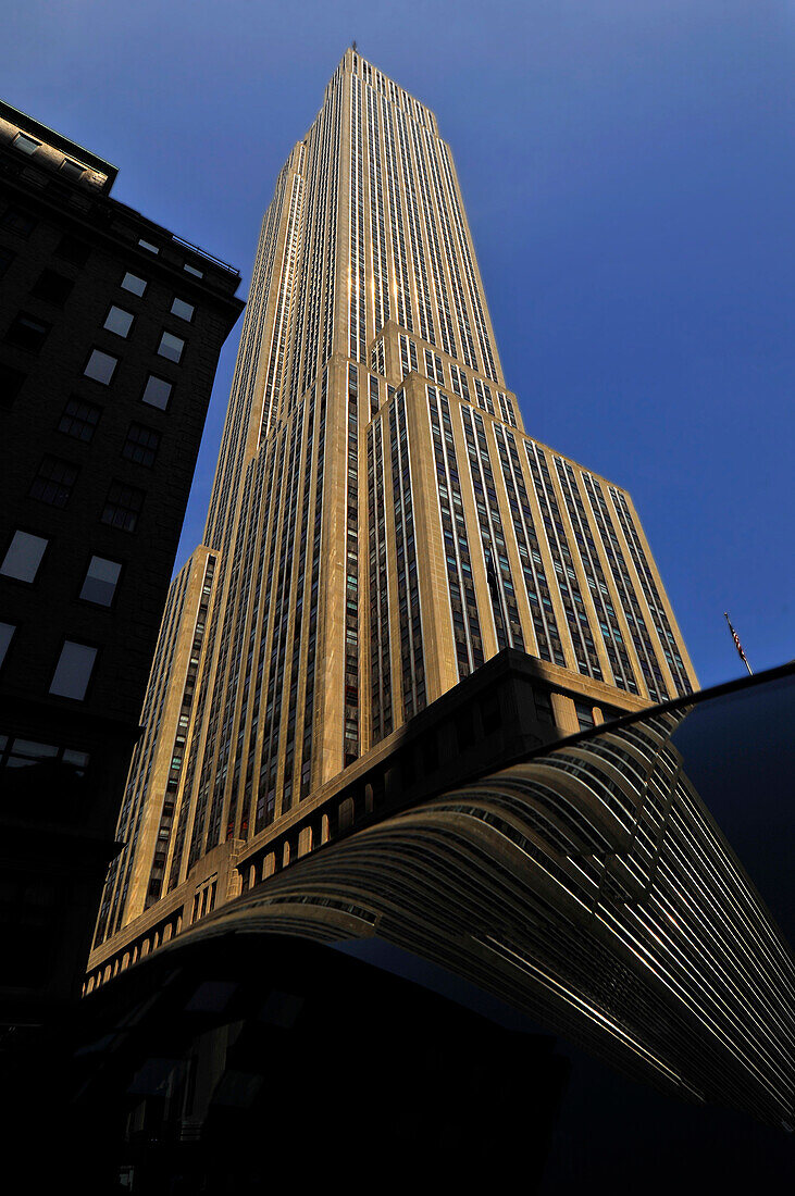 Empire State Building, Manhattan, New York, USA, New York City, New York, USA, Nordamerika, Amerika