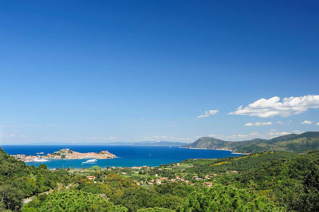 Bay of Portoferraio, Elba Island, Tuscany, Italy