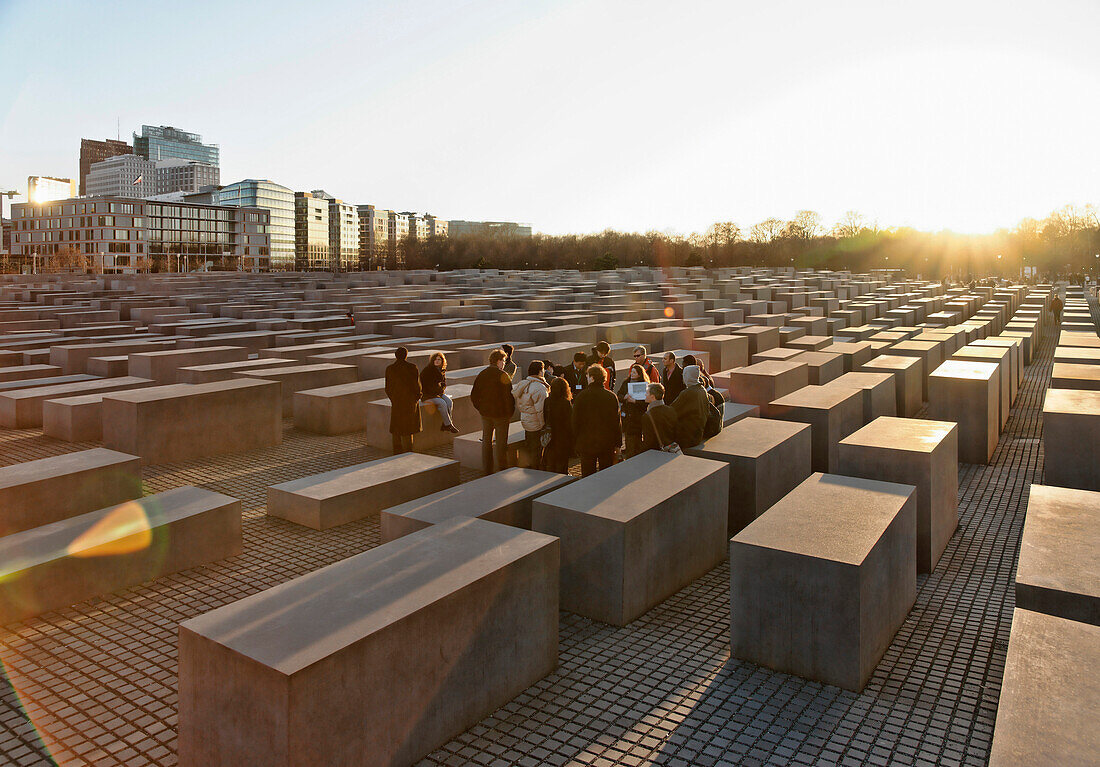 Foundation Monument to the Murdered Jews of Europe, Potsdamer Platz, Berlin, Germany, Europe