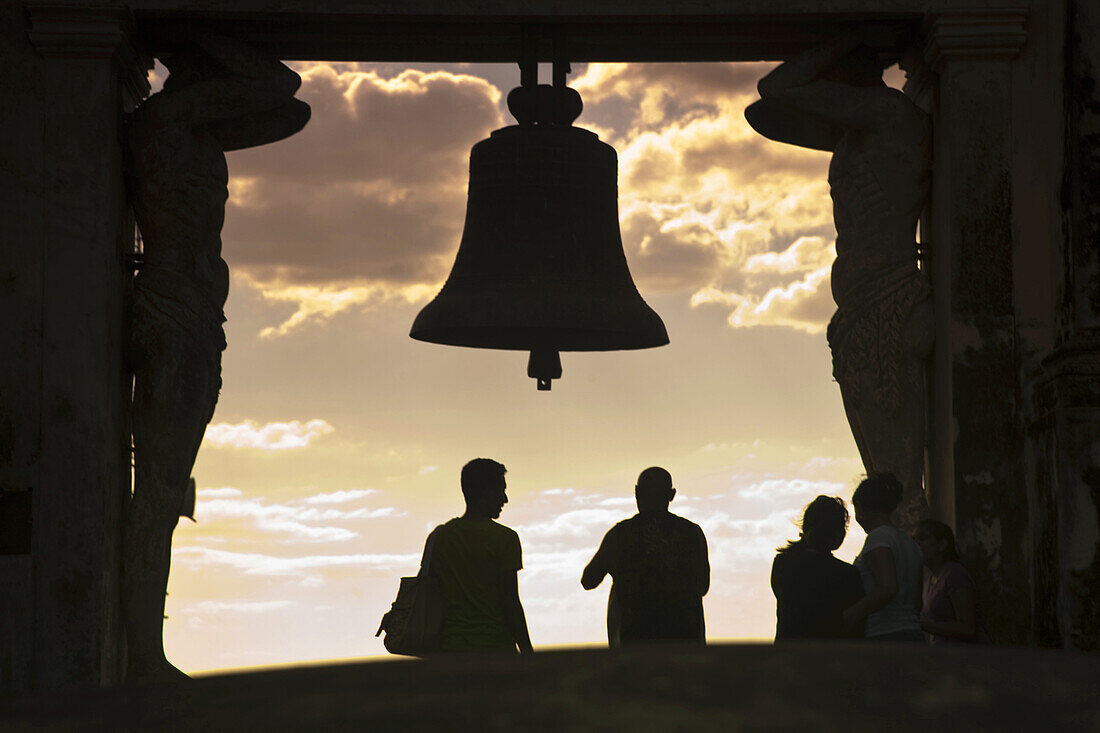 Bell tower, Basilica Cathedral of the Assumption, Leon, Nicaragua