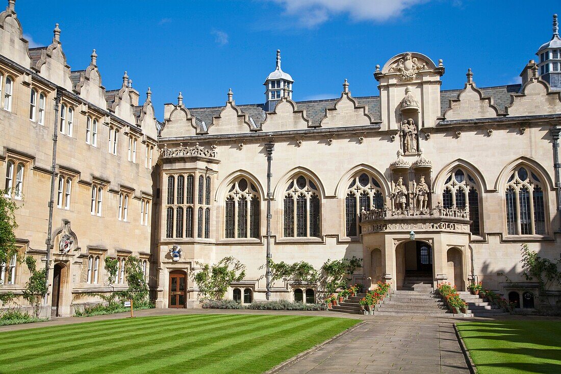 Oriel College, Oxford, Oxfordshire, England, UK