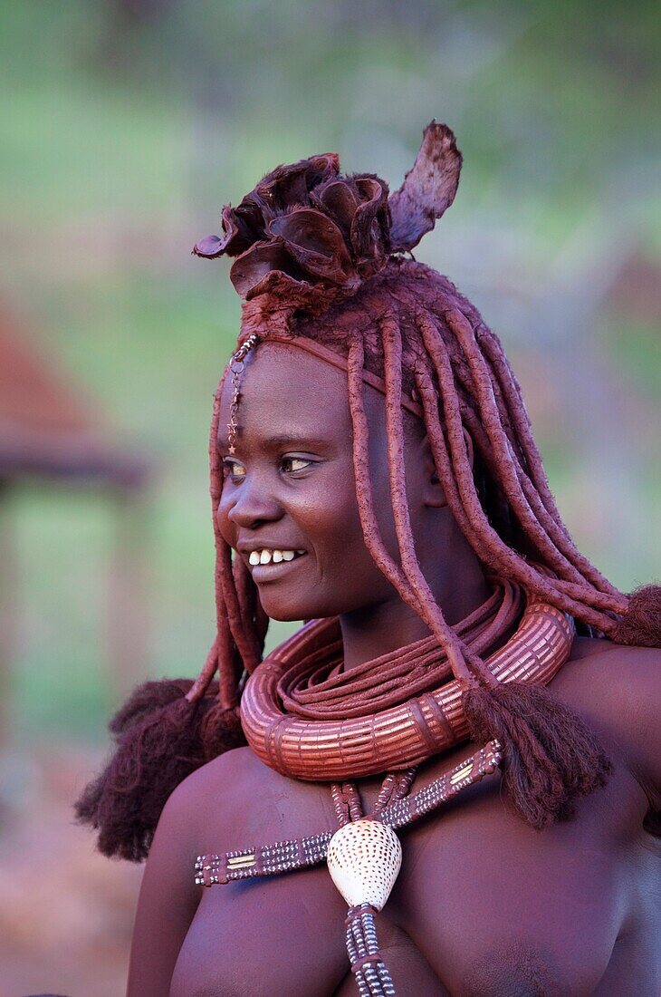 Himba woman, Kaokoland, Namibia