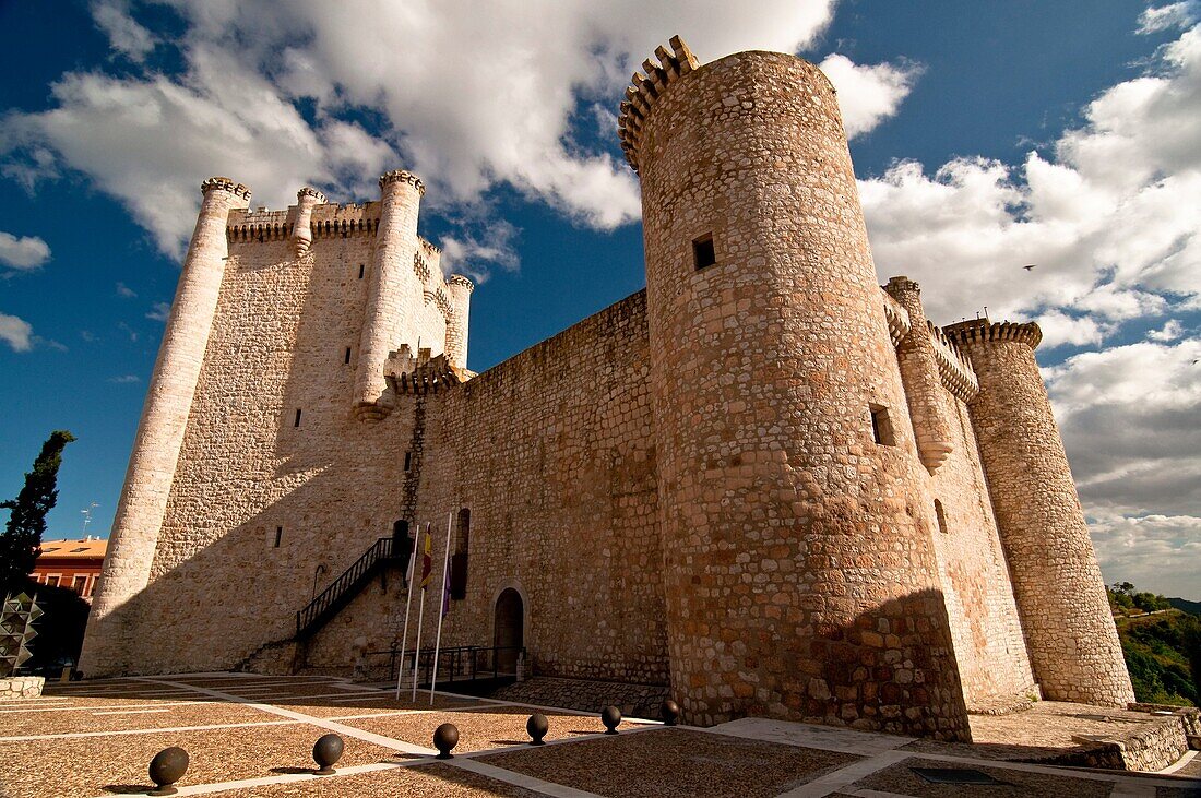 Torija Castle 15th century Guadalajara Spain