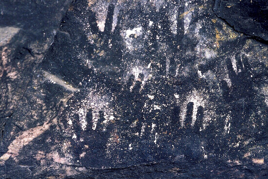 Aboriginal rock art site, Kakadu National Park, Northern Territory, Australia