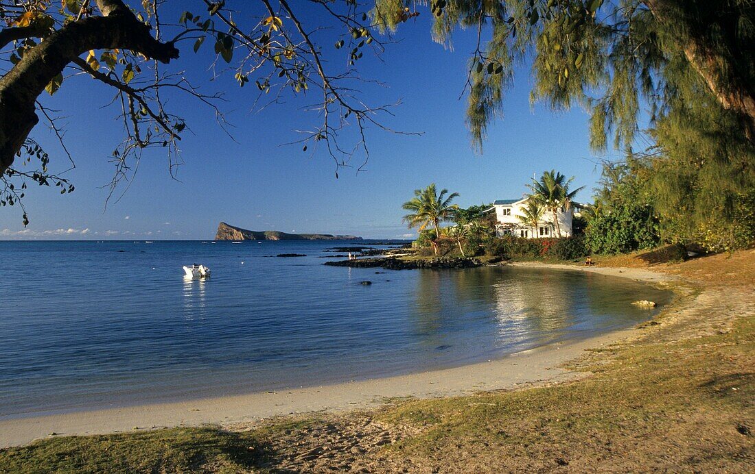 Bain Beauf beach Cape Malheureux, Mauritius Island, Indian Ocean