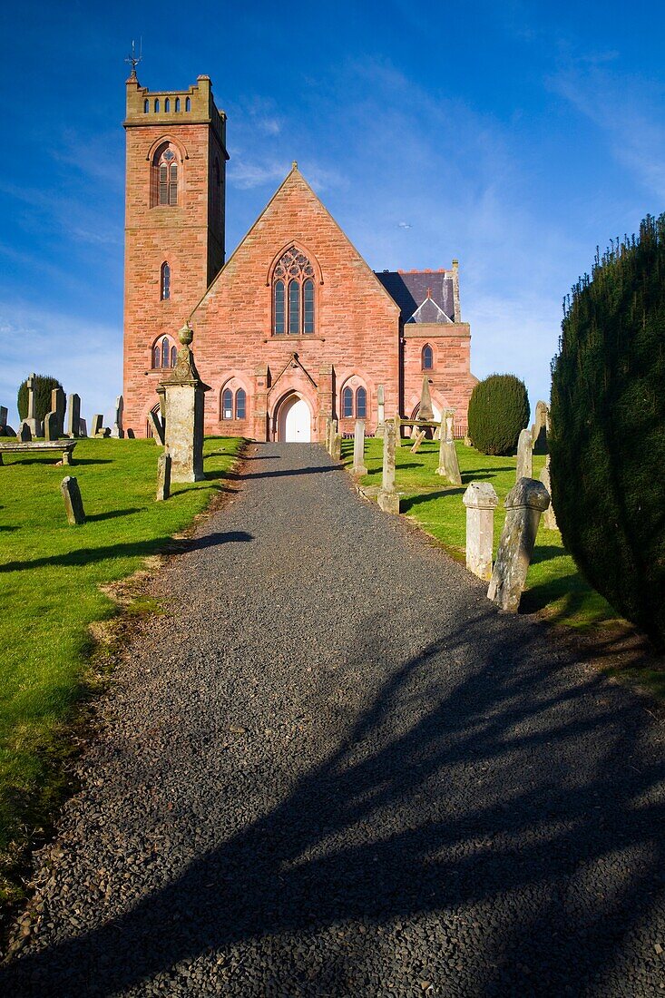 Scotland, Scottish Borders, Earlston The parish church of Earlston, a small village located north of Melrose